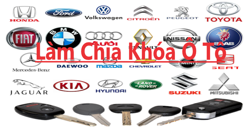 Làm chìa khóa xe hơi