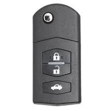 Chìa khóa remote Mazda 3 6 gập 3 nút