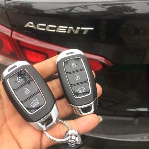 Chìa Khóa Remote Điều Khiển Hyundai Accent 3 Nút Gập