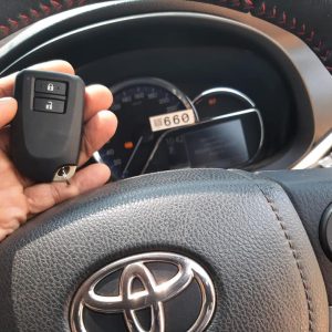Chìa Khóa Thông Minh Toyota Yaris 2 Nút