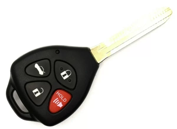 chìa khóa remote điều khiển Toyota Camry 4 nút