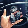 Chìa Khóa Remote Điều Khiển Volkswagen Tiguan Gập 3 Nút